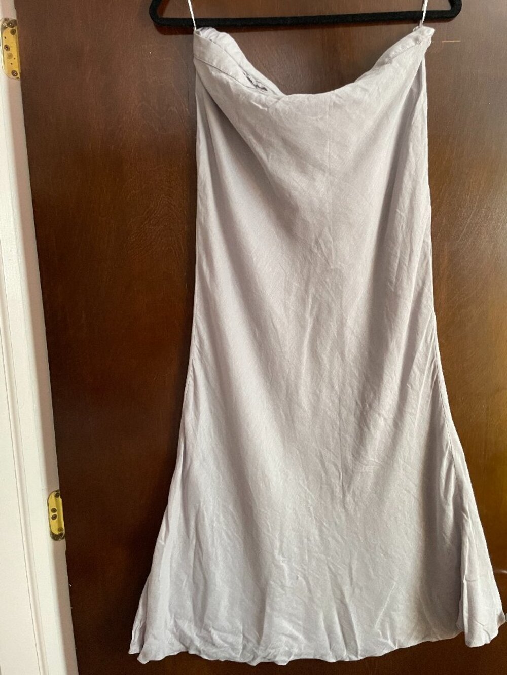 With Jean Sheer Maxi Skirt